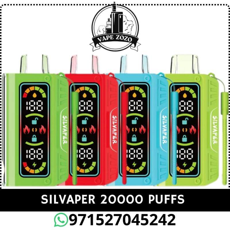 SILVAPER 20000 Puffs 20MG Disposable Vape Price in Dubai