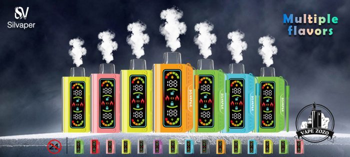 SILVAPER 20000 Puffs 20MG Disposable Vape in UAE