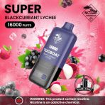 TUGBOAT Super 16000 Puffs 50MG Disposable Vape Price in Dubai Blackcurrant Lychee
