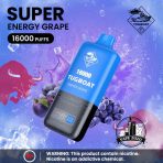 TUGBOAT Super 16000 Puffs 50MG Disposable Vape Price in Dubai Energy Grape
