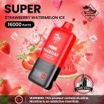 TUGBOAT Super 16000 Puffs 50MG Disposable Vape Price in Dubai Strawberry Watermelon Ice