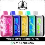 VOZOL Rave 40000 Puffs 50MG Disposable Vape in Dubai