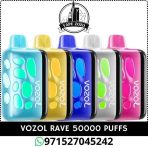 VOZOL Rave 50000 Puffs 50MG Disposable Vape Price in Dubai
