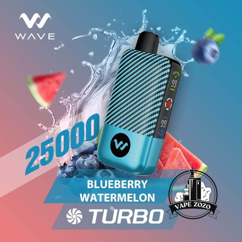 WAVE Turbo 25000 Puffs 50MG Disposable Vape in Dubai | Long-Lasting Vape UAE