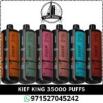 Buy KIEF King 35000 Puffs 20MG Disposable Vape Price In Dubai
