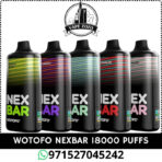 Wotofo nexBAR 18000 Puffs Disposable vape in Dubai