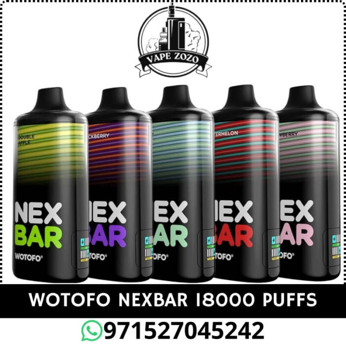 Wotofo nexBAR 18000 Puffs Disposable vape in Dubai