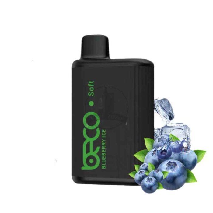 BECO Soft 6000 Puffs 20Mg & 50Mg Disposable Vape in UAE blueberry ice