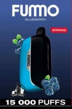 Buy FUMMO Power 15000 Puffs 20MG Disposable Vape Price in Dubai Blueberry