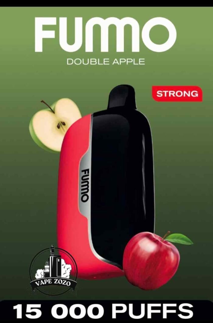 Buy FUMMO Power 15000 Puffs 20MG Disposable Vape Price in Dubai Double Apple