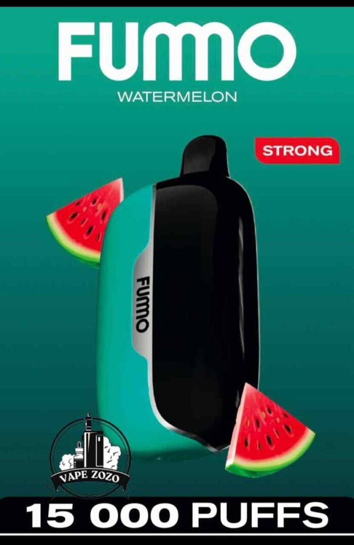 Buy FUMMO Power 15000 Puffs 20MG Disposable Vape Price in Dubai Watermelon