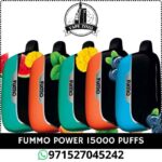 Buy FUMMO Power 15000 Puffs 20MG Non Rechargeable Disposable Vape In Dubai