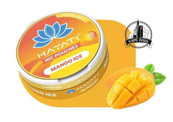 Buy HAYATI 3MG Nicotine Pouches Price in Dubai Mango Ice