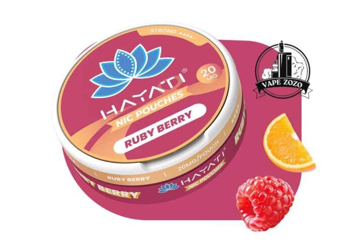 Buy HAYATI 3MG Nicotine Pouches Price in Dubai Ruby Berry