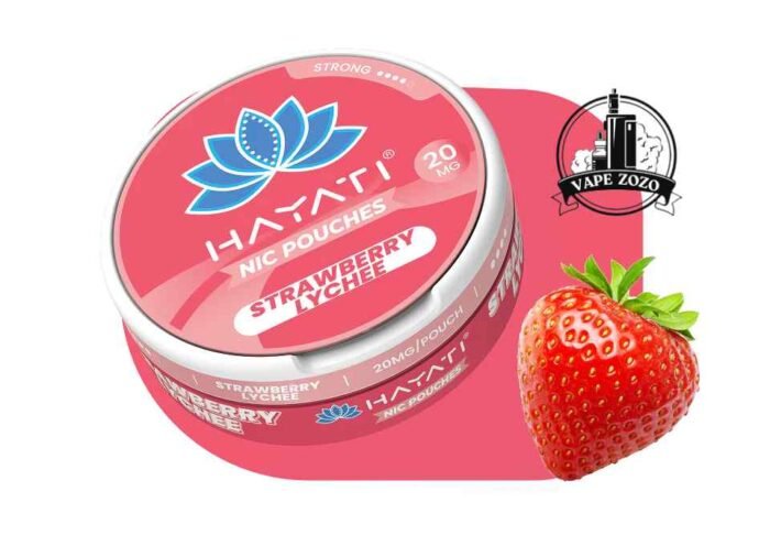 Buy HAYATI 3MG Nicotine Pouches Price in Dubai Strawberry Lychee