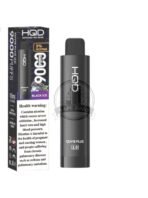 HQD Cuvie Plus 2.0 9000 Puffs Disposable Vape in Dubai black-ice