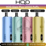 HQD Glaze Plus 12000 Puffs Disposable Vape In Dubai