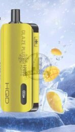 HQD Glaze Plus 12000 Puffs Disposable Vape – Premium Flavor in Dubai mango