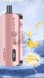HQD Glaze Plus 12000 Puffs Disposable Vape – Premium Flavor in Dubai strawberry-banana