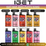 IGET BAR 3500 PUFFS 50MG Disposable Vape In Dubai