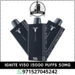 IGNITE V150 15000 PUFFS 50mg Disposable Vape in Dubai
