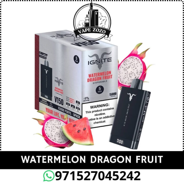 IGNITE V150 15000 PUFFS 50mg Disposable Vape in Dubai