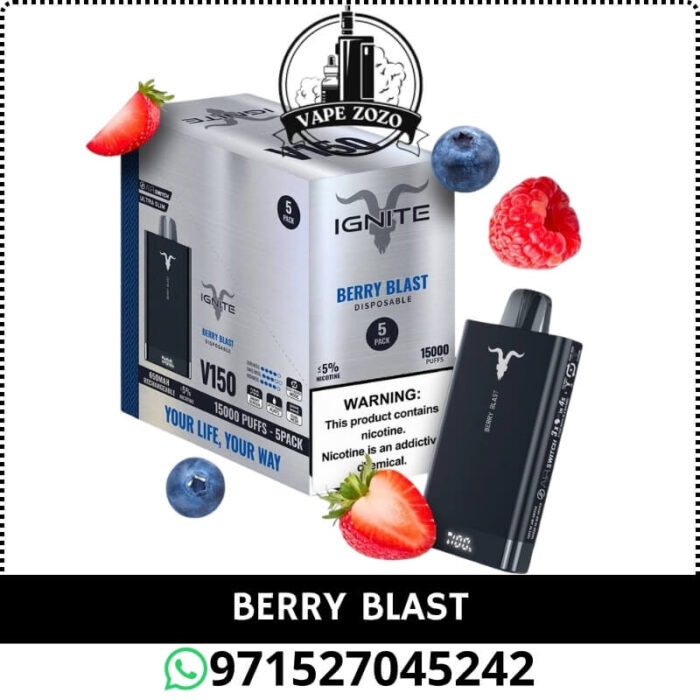 IGNITE V150 15000 PUFFS 50mg Disposable Vape in Dubai