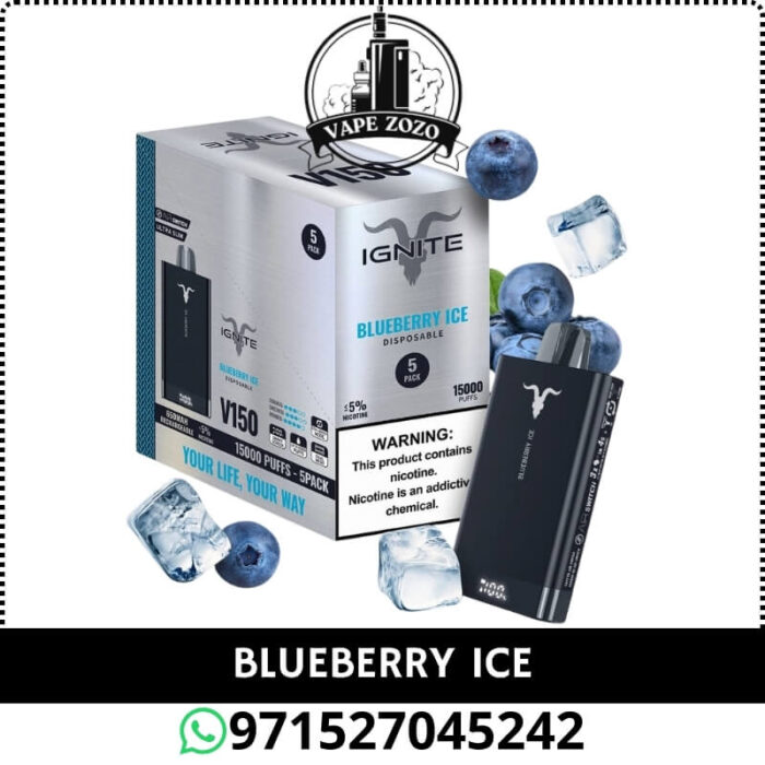 IGNITE V150 15000 PUFFS 50mg Disposable Vape in Dubai