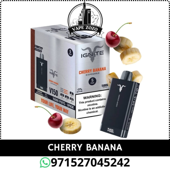 IGNITE V150 15000 PUFFS 50mg Disposable Vape in Dubai