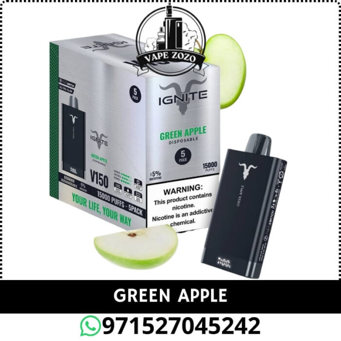 IGNITE V150 15000 PUFFS 50mg Disposable Vape in Dubai