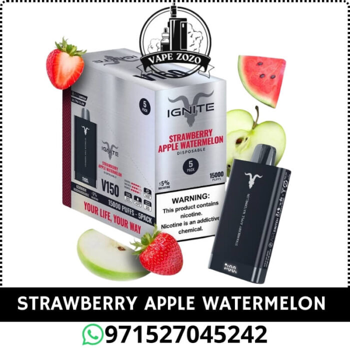 IGNITE V150 15000 PUFFS 50mg Disposable Vape in Dubai