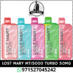 LOST MARY MT15000 Turbo 15000 Puffs 50MG Disposable Vape in Dubai