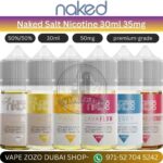 Naked Salt Nicotine 30ml 35mg In Dubai, UAE