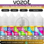 VOZOL Salt Nicotine 30ML E Liquid 50mg In Dubai
