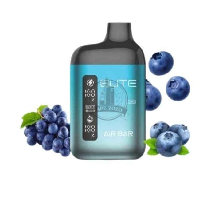 AIR BAR ELITE 12000 Puffs Disposable Vape in Dubai blueberry-grape