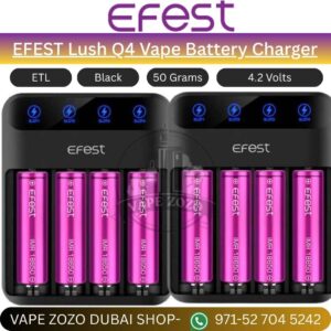 EFEST Lush Q4 Vape Battery Charger In Dubai
