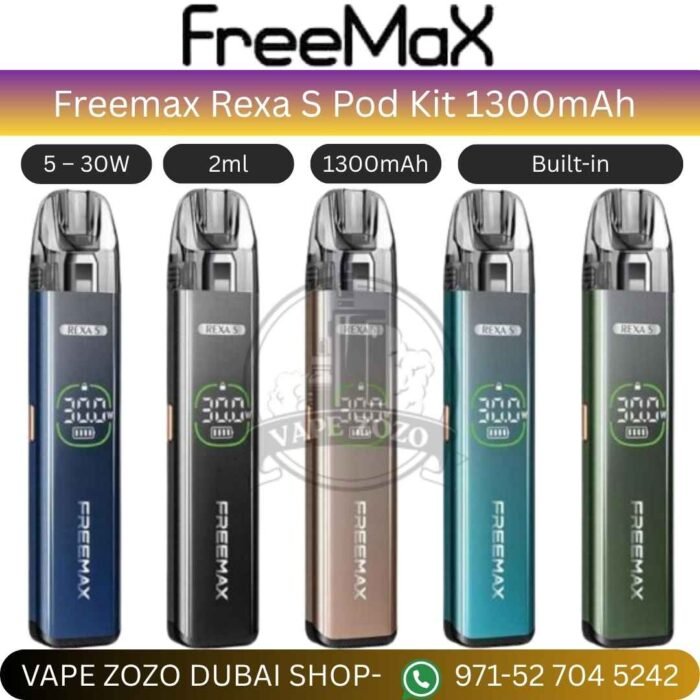 Freemax Rexa S Pod Kit 1300mAh in Dubai