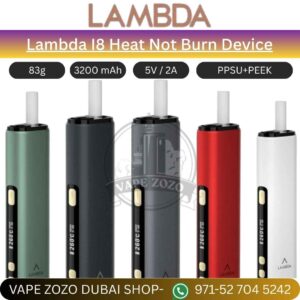 Lambda I8 Heat Not Burn Device For Iluma Sticks, Terea, Sentia Smartcore Sticks In Dubai, UAE