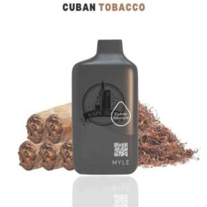 MYLE Meta 9000 Disposable Device in UAE cuban-tobacco