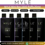 MYLE Mini Box 1500 Puffs 20mg Disposable Vape In Dubai