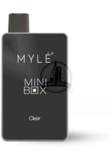 MYLE Mini Box 1500 Puffs 20mg Disposable Vape in Dubai clear