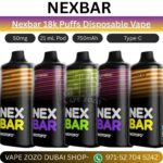 Nexbar 18k Puffs Disposable Vape In Dubai