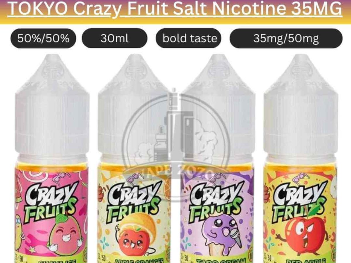 TOKYO Crazy Fruit Salt Nicotine – Smooth Hit | Buy Now