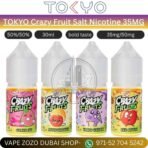 TOKYO Crazy Fruit Salt Nicotine 35MG & 50MG E-Liquid in Dubai