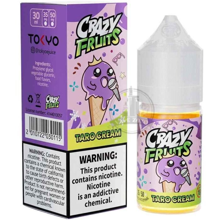TOKYO Crazy Fruit Salt Nicotine 35MG & 50MG E-Liquid in Dubai TARO-CREAM