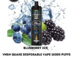 VNSN Quake 10000 Puffs 50mg Disposable Vape In UAE blueberry ice