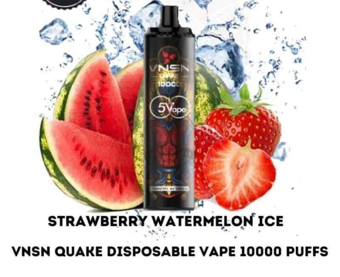 VNSN Quake 10000 Puffs 50mg Disposable Vape In UAE strawberry watermelon ice