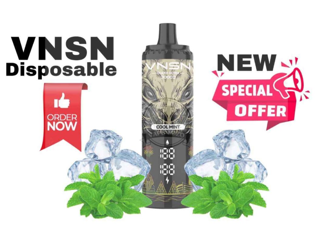 VNSN Spark Pro 30000 Puffs Disposable Vape – Dual Mesh Coil in Dubai Cool-Mint