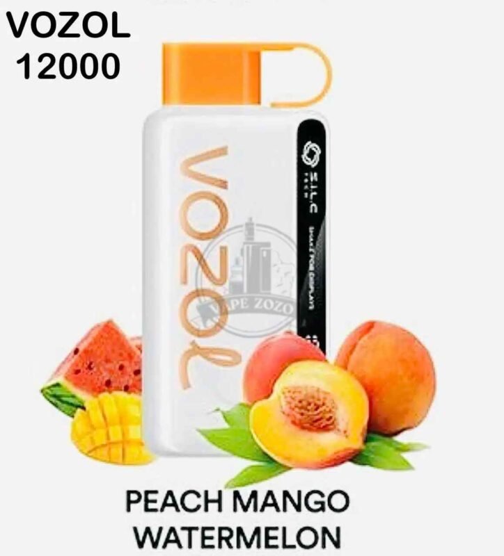 VOZOL Star 8000 Puffs 20MG Nicotine Disposable Vape in Dubai peach-mango