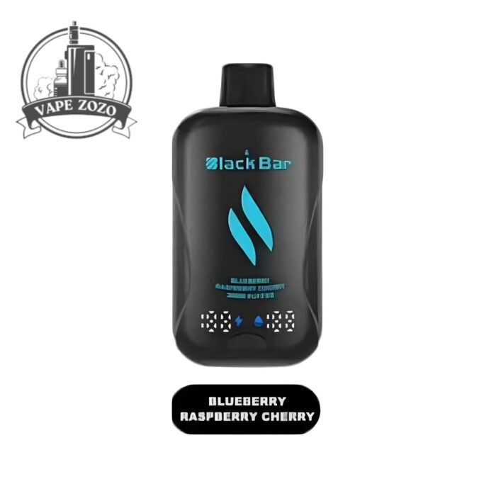 black bar 30000 puffs disposable vape in dubai blueberry raspberry cherry scaled